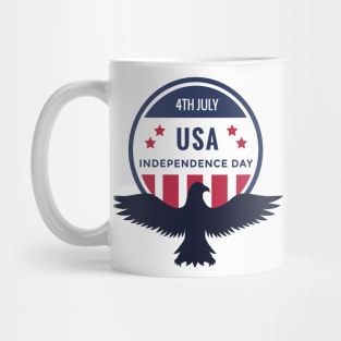 Eagle of Independence Day Mug